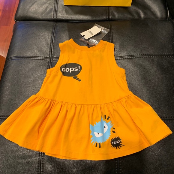 Little girls Fendi dress - Picture 2 of 5
